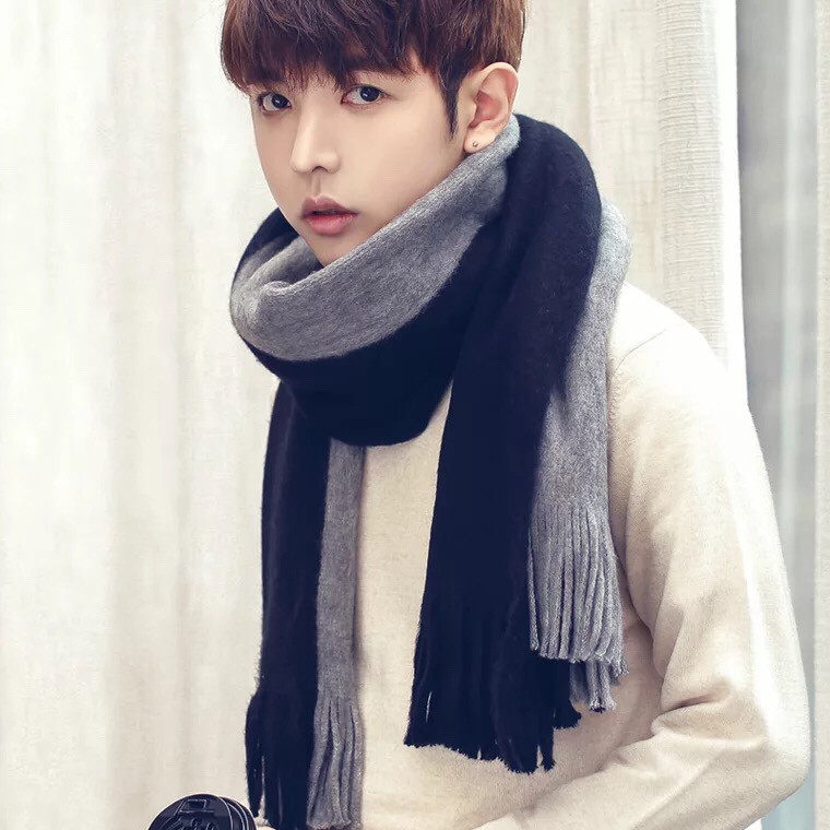 Khăn quàng cổ len nam đẹp thời trang