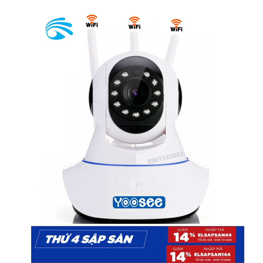 ( RẺ VÔ ĐICH ) Camera YooSee HD1.0mpx 720P - 3 Anten #6