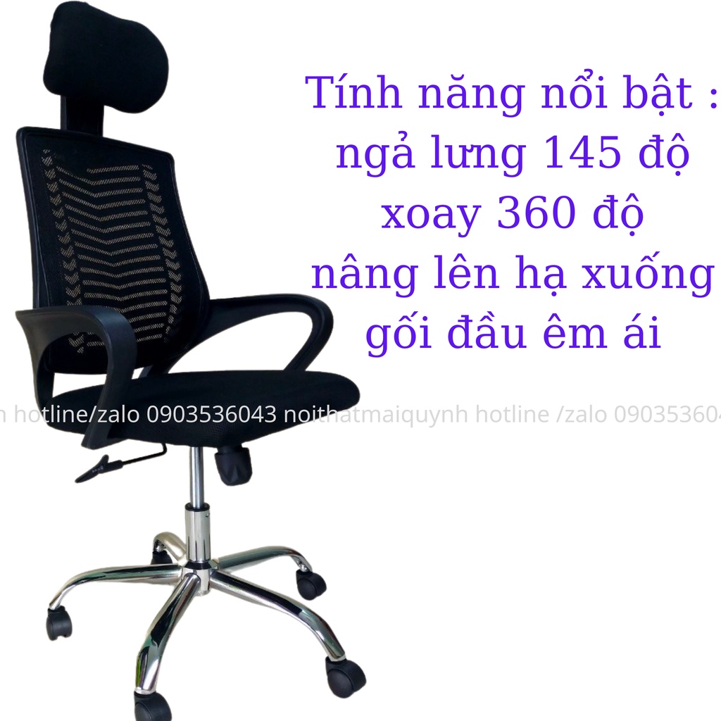 Ghế xoay làm việc ghế xoay văn phòng BO-04