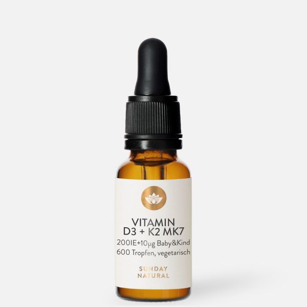 Vitamin D3+K2 MK7 20ml 🔥𝐍𝐄𝐖🔥 chính hãng Sunday natural nội địa Đức shopnguyenanh88