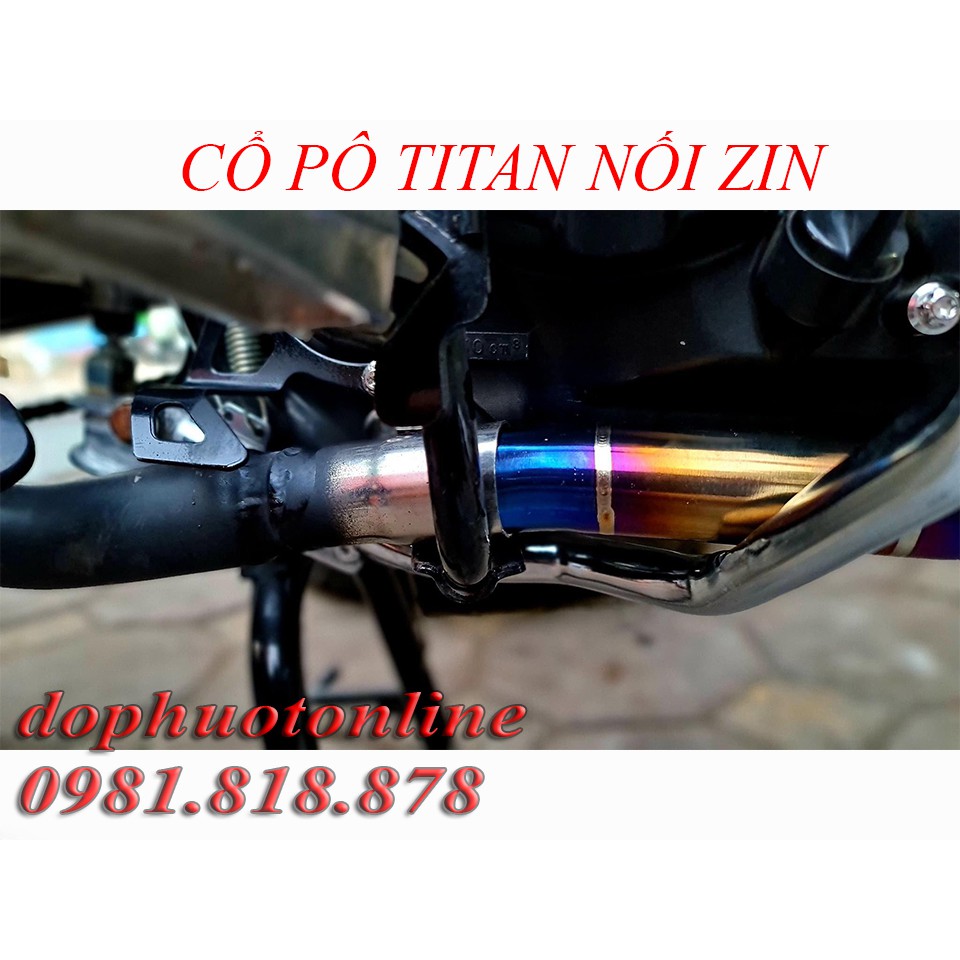 Cổ Pô Titan SỊN Nối Zin cho Exc150, winner, r15, wave,dream