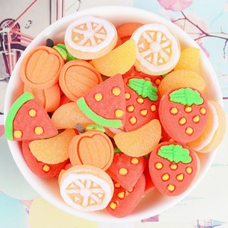 Charm kẹo dẻo trái cây bọc đường