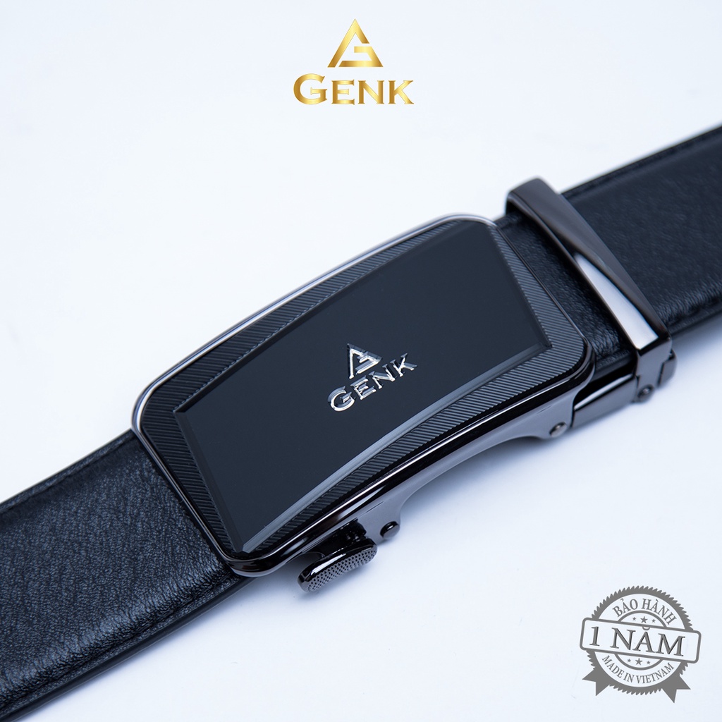 Thắt Lưng Nam Da Nappa Nguyên Thuỷ Cao Cấp  Genk-GDL14