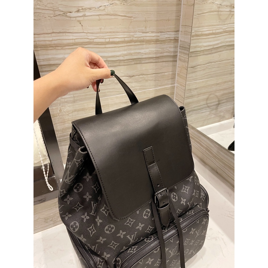 LOUIS VUITTON Ba Lô Da lv Thể Thao Sức Chứa Lớn Thời Trang Cho Nữ