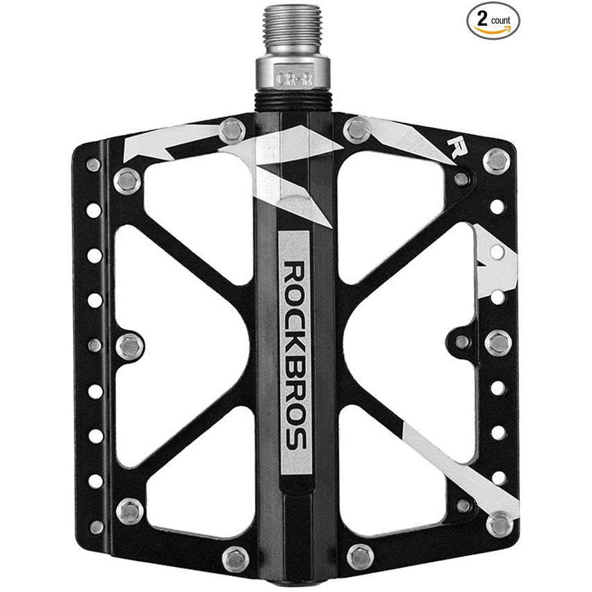 Cặp bàn đạp ROCKBROS CR 9/ 16&quot; bằng hợp kim nhôm cho xe đạp leo núi Bmx Mtb