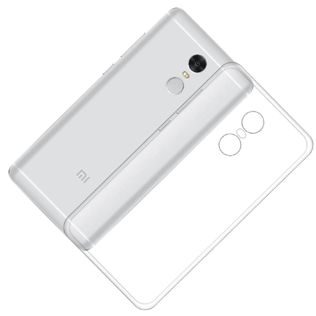 Ốp điện thoại silicone dẻo trong suốt siêu mỏng cho Xiaomi Redmi Note 4