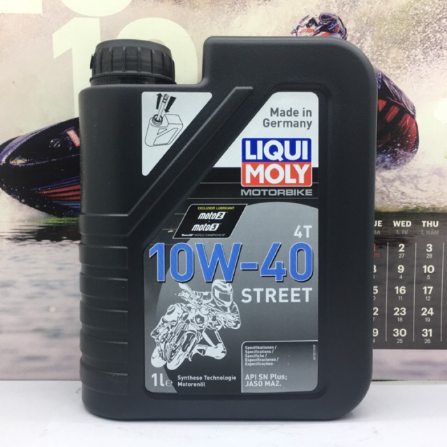 Nhớt Liqui moly 10w40 street API SN Plus