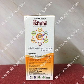 Siro ăn ngon Ích Nhi plus (Chai 100ml)