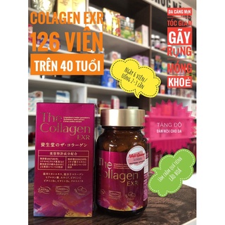 colagen exr shiseido 126 viên trên 40 tuổi nhật bản