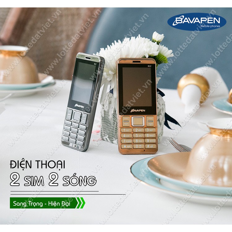 [Freeship toàn quốc từ 50k] Điện thoại Bavapen B22 mới 100% chính hãng Fullbox nguyên seal