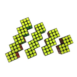 rubik conjoined 3x3 double triple Quadruple Quintuple V1