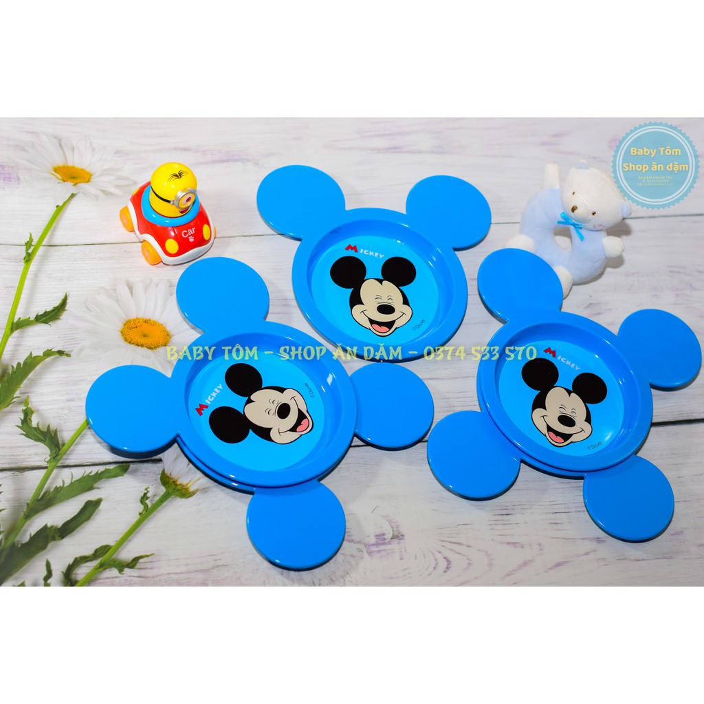 Bát/Đĩa Ăn Dặm Mickey/Minnie Thái Lan NPP Baby Tôm