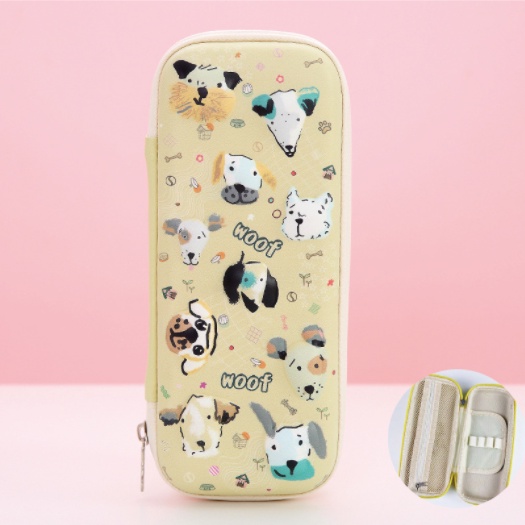 [Hàng Sẵn] Hộp đựng bút EVA + PU 2021 Sức chứa lớn Tiện Ích