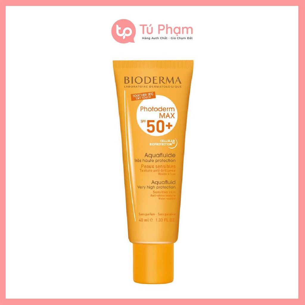 Kem Chống Nắng Bioderma Photoderm Max Aqua Fluide SPF 50+ 40ml