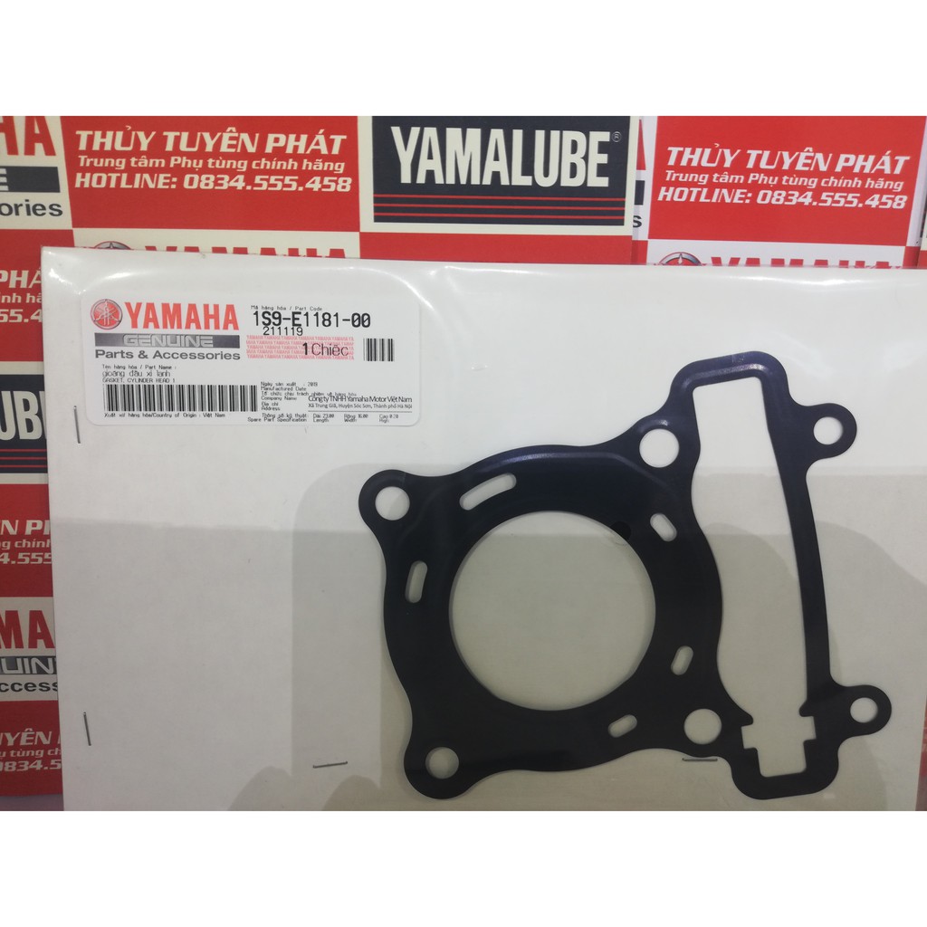 Combo Nòng Ex 135 Piston Bạc Ắc Ron Đầu Ron Chân zin chính hãng Yamaha Exciter 135