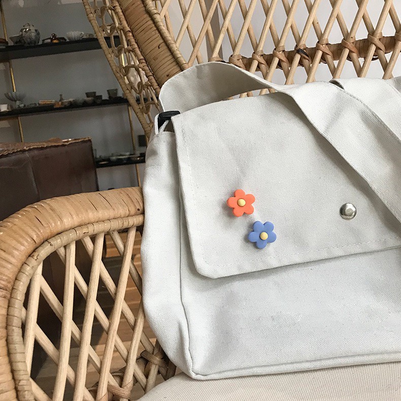 Ghim Cài Áo B707 Hình Hoa Xinh Xắn Nhiều Màu Sắc Dành Cho Nữ