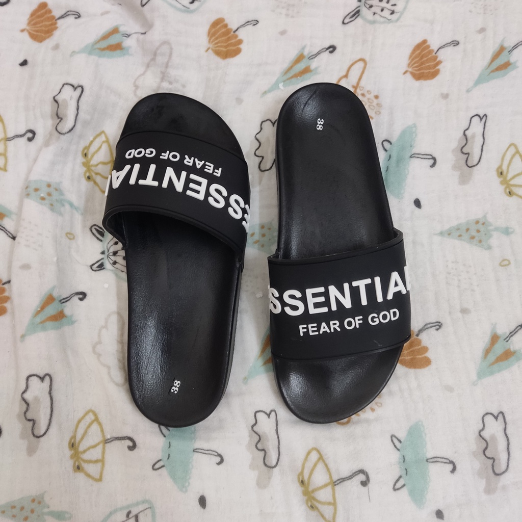 | Ảnh Thật | Dép Essentials Fear of God fullbox Cao Cấp - Dép Quai Ngang Nam Nữ Thời Trang Hottrend 2022