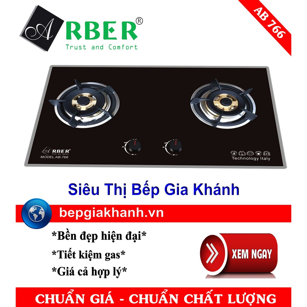 Bếp gas âm Aber AB-766