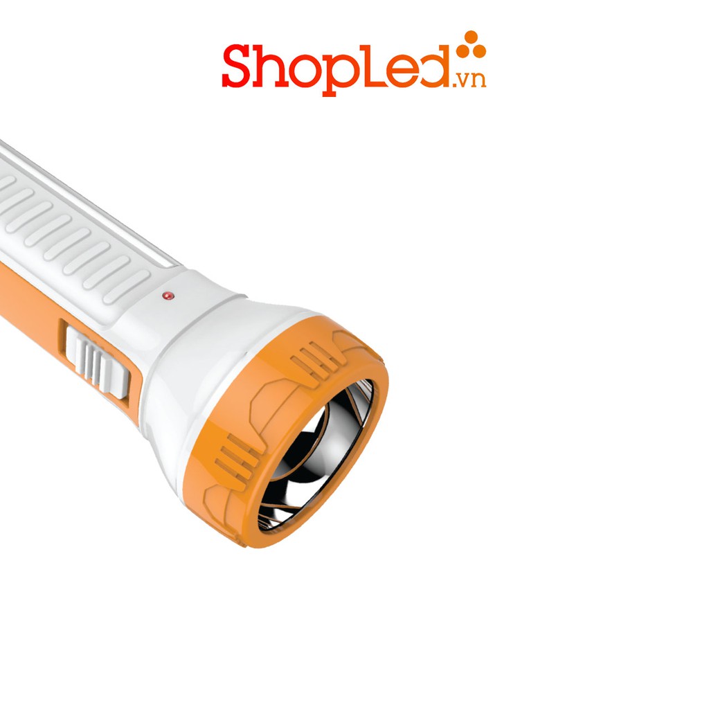Đèn pin Led cầm tay nhỏ gọn siêu tiện dụng Sunmax GRL2022 vân nhám chống trơn trượt, dễ dàng mang đi mọi nơi