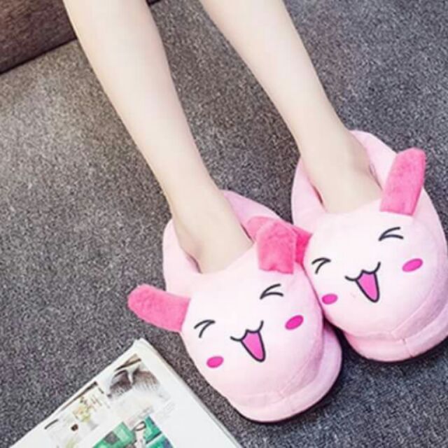 ] giày bông. Combo 2 đôi