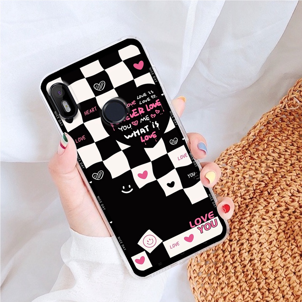 Ốp Lưng VSMART BEE 3 - LIVE  - STAR ,  In Hình &quot;Black Haeart&quot; Phong Cách Đẹp.