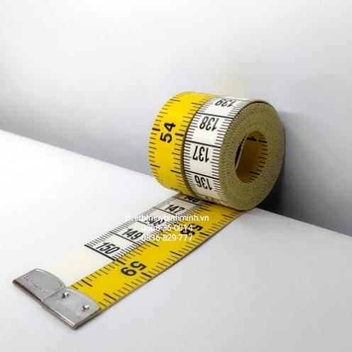 Thước dây Đức 2 MÀU, 2 mặt INCH và CM dài 150cm dùng đo cắt may (LOẠI TỐT)