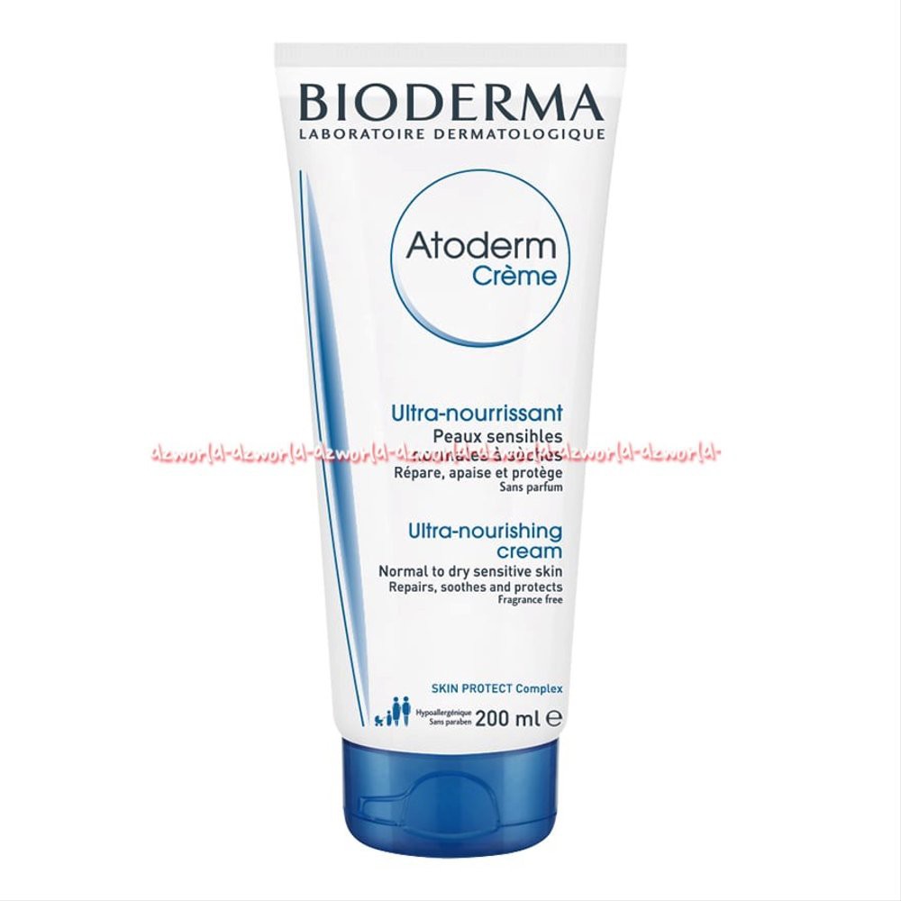 (hàng Mới Về) Kem Dưỡng Ẩm Bioderma Atoderm Creme Ultra Nourrisant 200ml