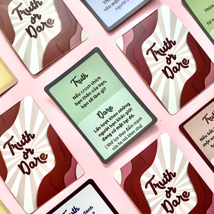 Bộ bài truth or dare drinking game thú vị gắn kết tình cảm bạn bè 35 lá