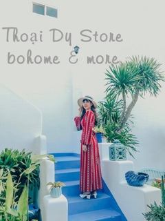 SET ÁO + QUẦN HOẠ TIẾT THỔ CẨM (CÓ ẢNH THẬT)