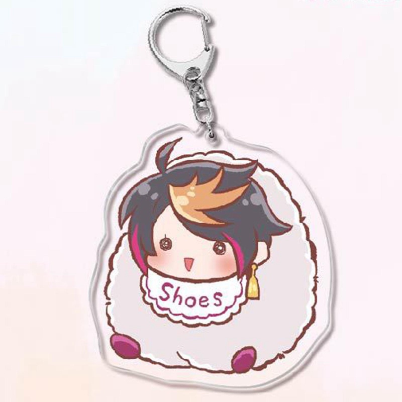 Ygt Luxiem Móc Chìa Khóa Bằng Acrylic Hình Anime Mysta Ike Vox Shu Luca Dễ Thương Cho Nữ