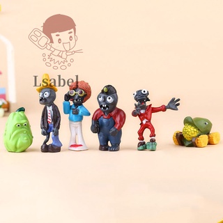Set 8 Mô Hình Nhân Vật Game Plants Vs Zombies