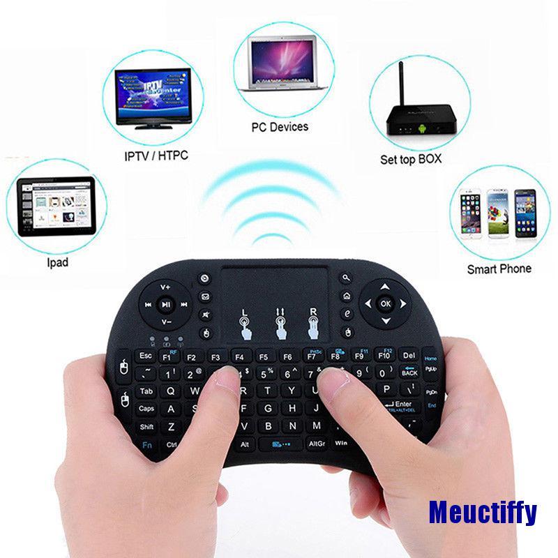 Bàn Phím Không Dây Mini 2.4g Cho Android Smart Tv Box Pc Uu