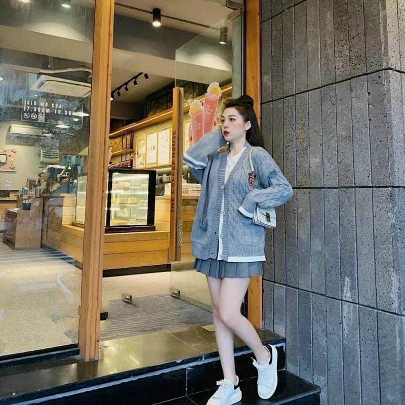 Áo khoác cardigan bigsize/ Áo len nữ bigsize