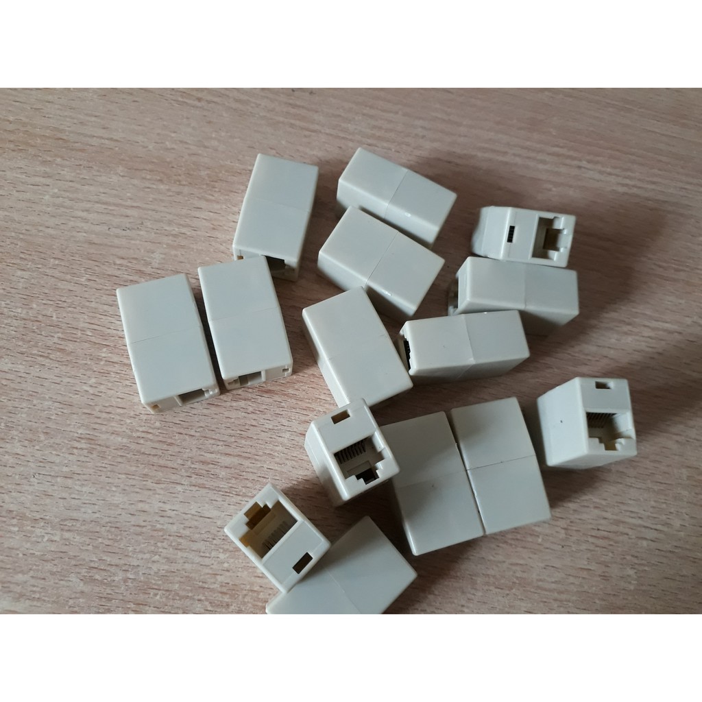 Đầu nối cáp mạng RJ45, Đầu nối dây mạng lan RJ45 1-1 Hàng New Loại 1