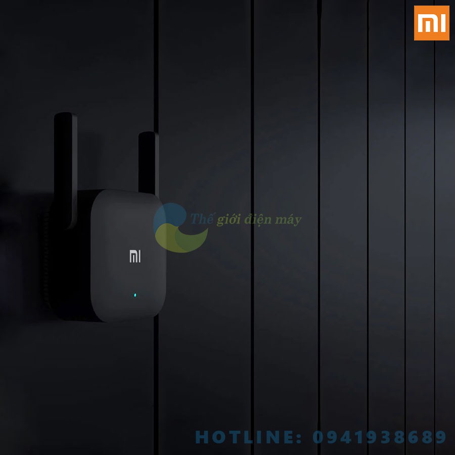 Thiết bị kích sóng Xiaomi Wifi Repeater Pro 2 râu băng thông 300mbps BH 6 tháng