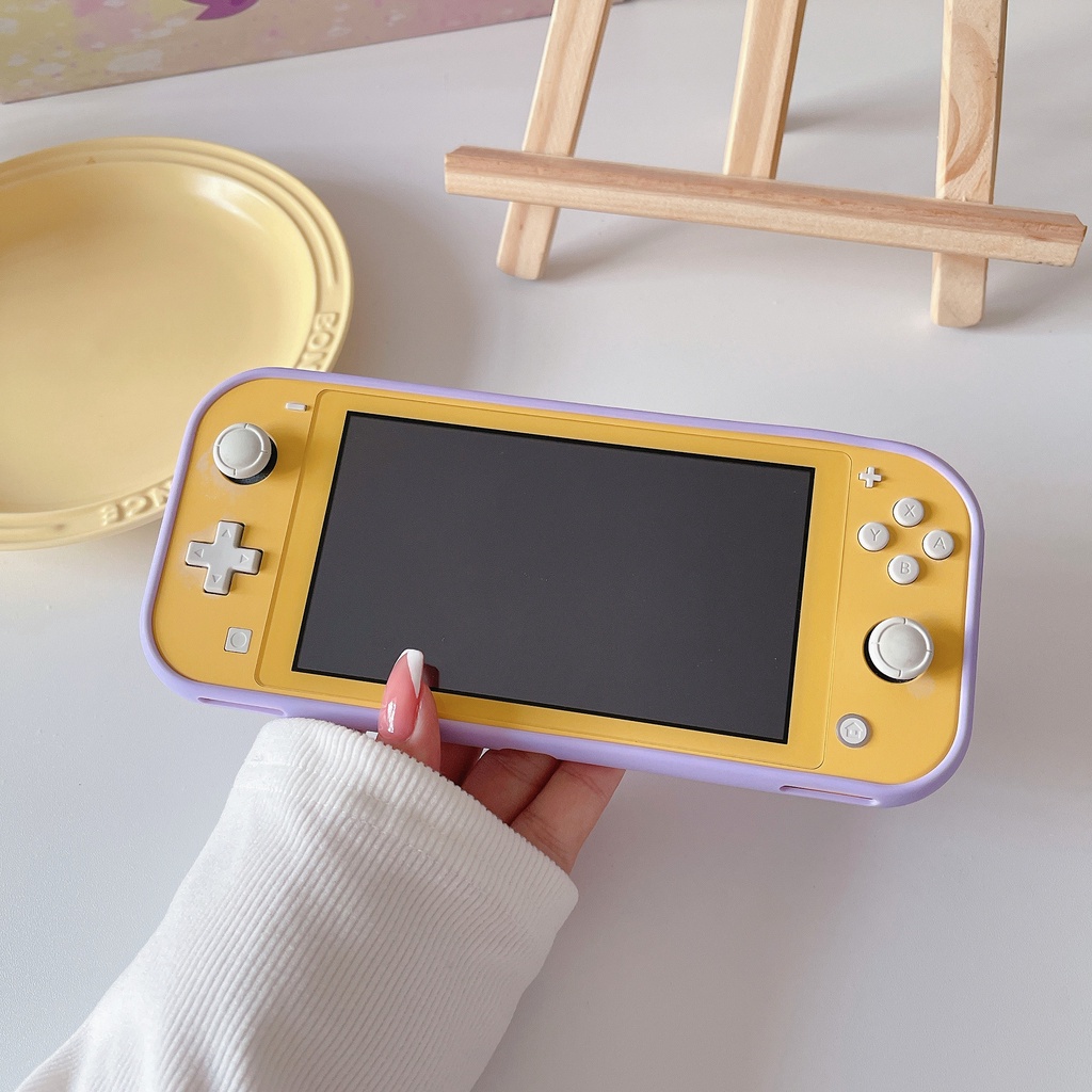 Ốp Máy Chơi Game Nintendo Switch lite Bằng Silicon TPU Mềm Chống Rơi Chống Sốc