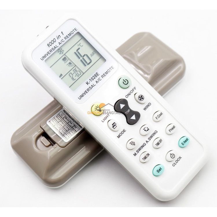 Remote máy lạnh đa năng [TẶNG PIN] Remote Điều Khiển Tất Cả Máy Lạnh K-1028E Tích Hợp Hơn 1000 Mã