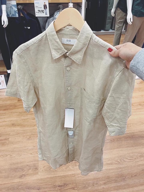 Áo sơ mi uniqlo