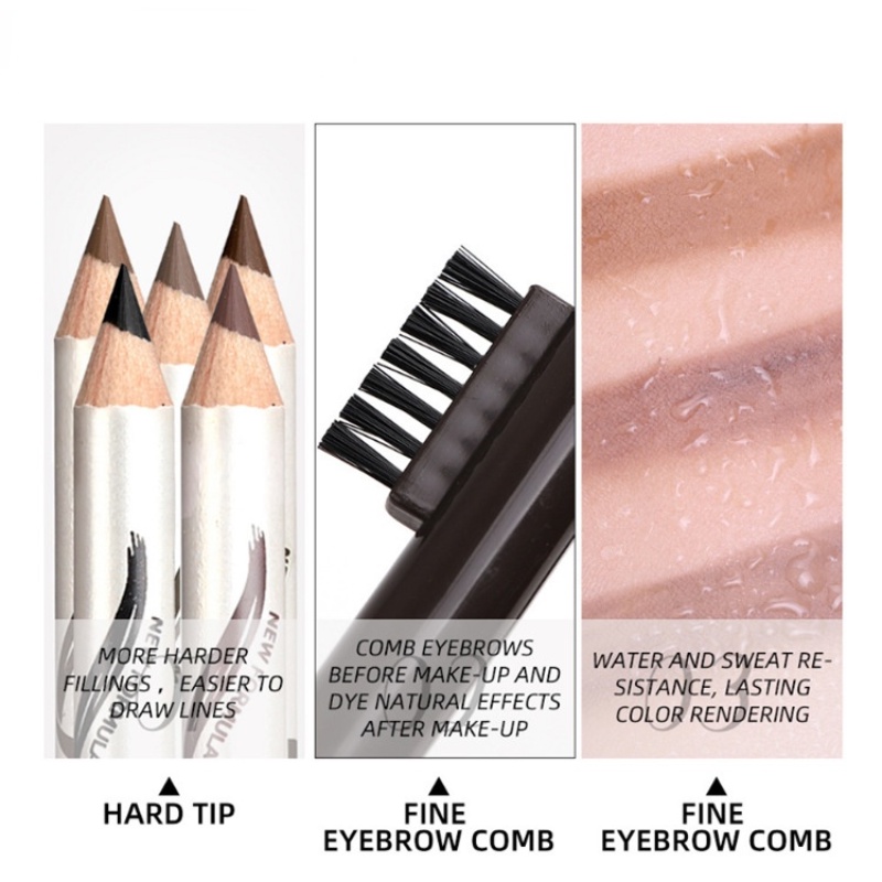 [Hàng mới về] Bút kẻ mày tự nhiên chống nước lâu trôi xinh xắn