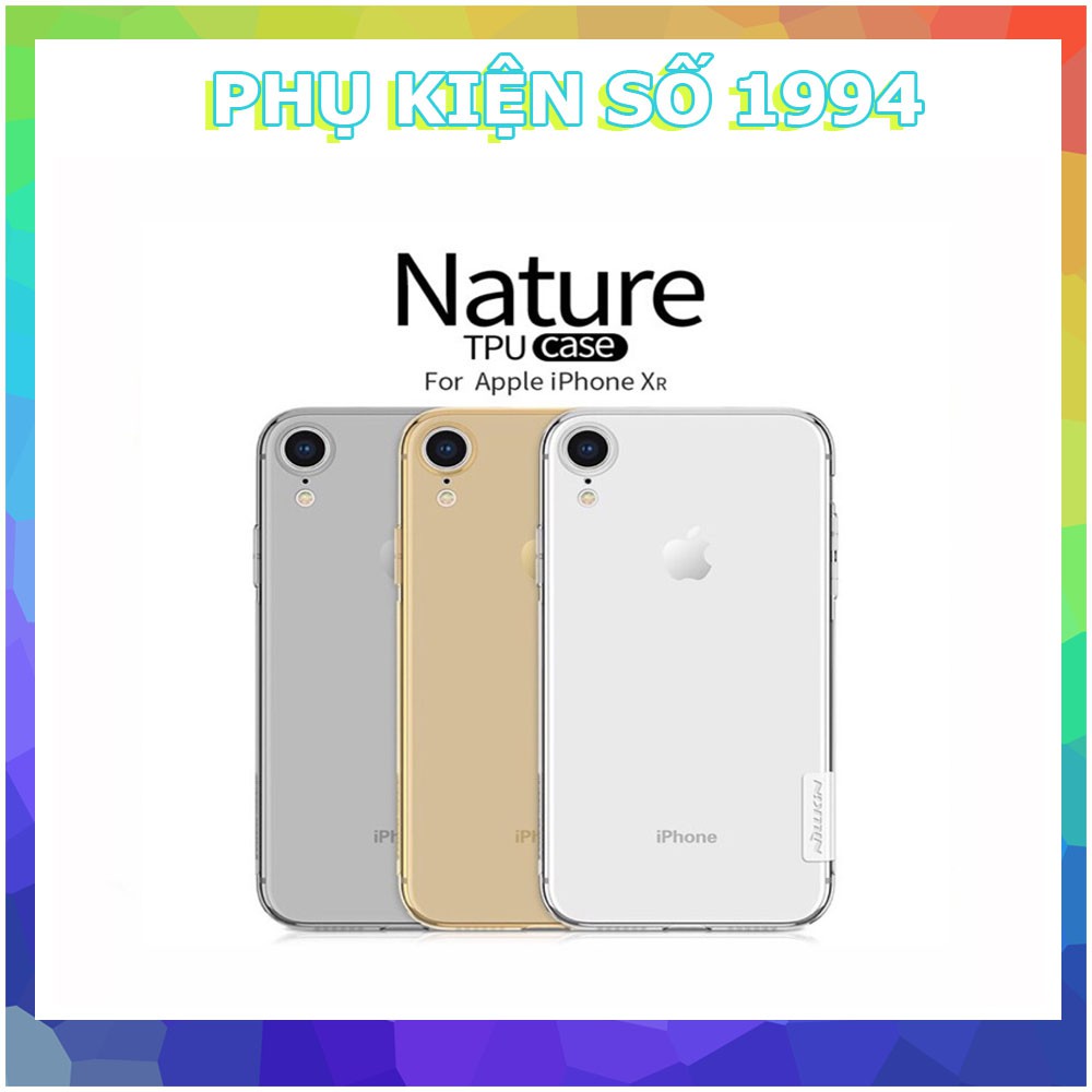 [ Đã có iP 12 ] Ốp Lưng Silicon Trong Suốt Nillkin dành cho iPhone 6 đến PRO MAX