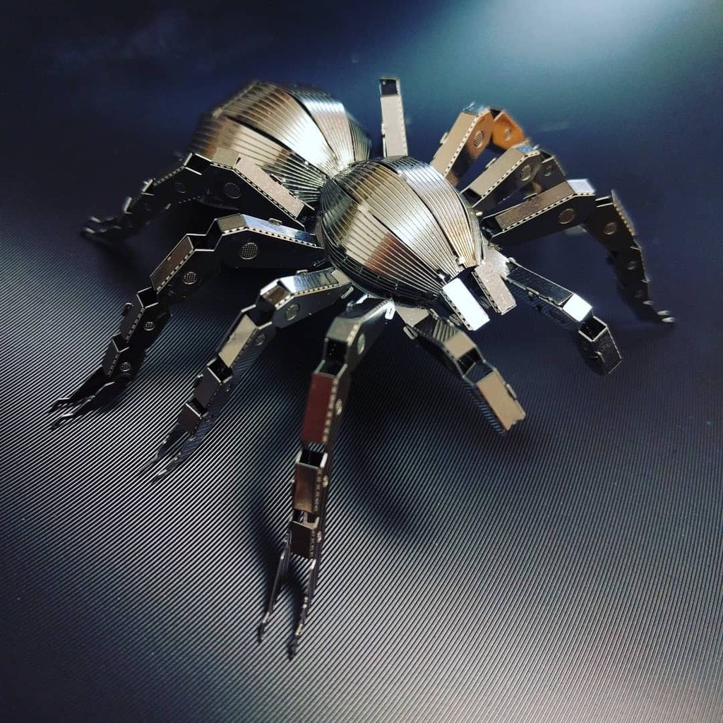 Mô hình 3D kim loại lắp ráp nhện Tarantula [Chưa lắp]
