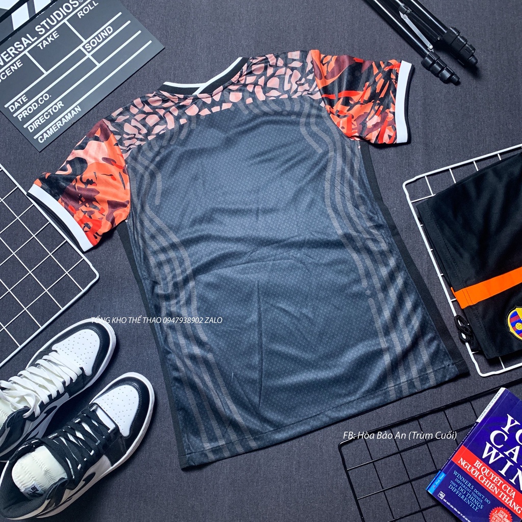 Áo bóng đá đội tuyển Barca sân Khách 2023-2024- Áo Barcelona 2024 Vải  Thái Chuẩn Áo Thi Đấu