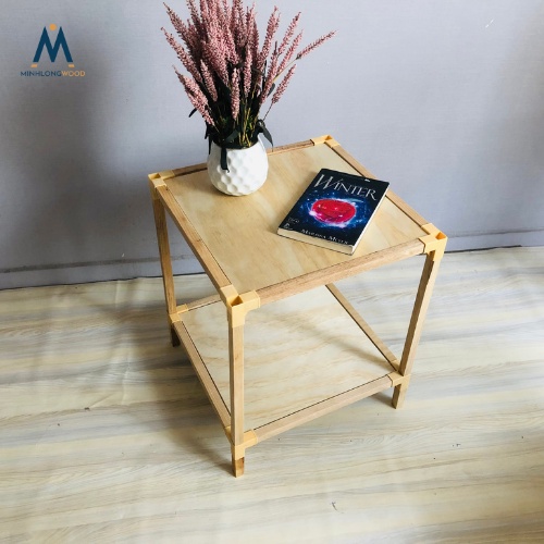 Kệ gỗ vuông Minhlongwood size to vuông 45cm