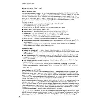 Sách Cambridge English Qualifications - B1 Preliminary - 8 Practice Tests