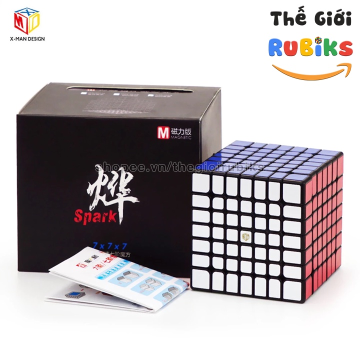 Rubik XMan Spark 7x7 M Có Nam Châm Cao Cấp (Hãng Mod M)