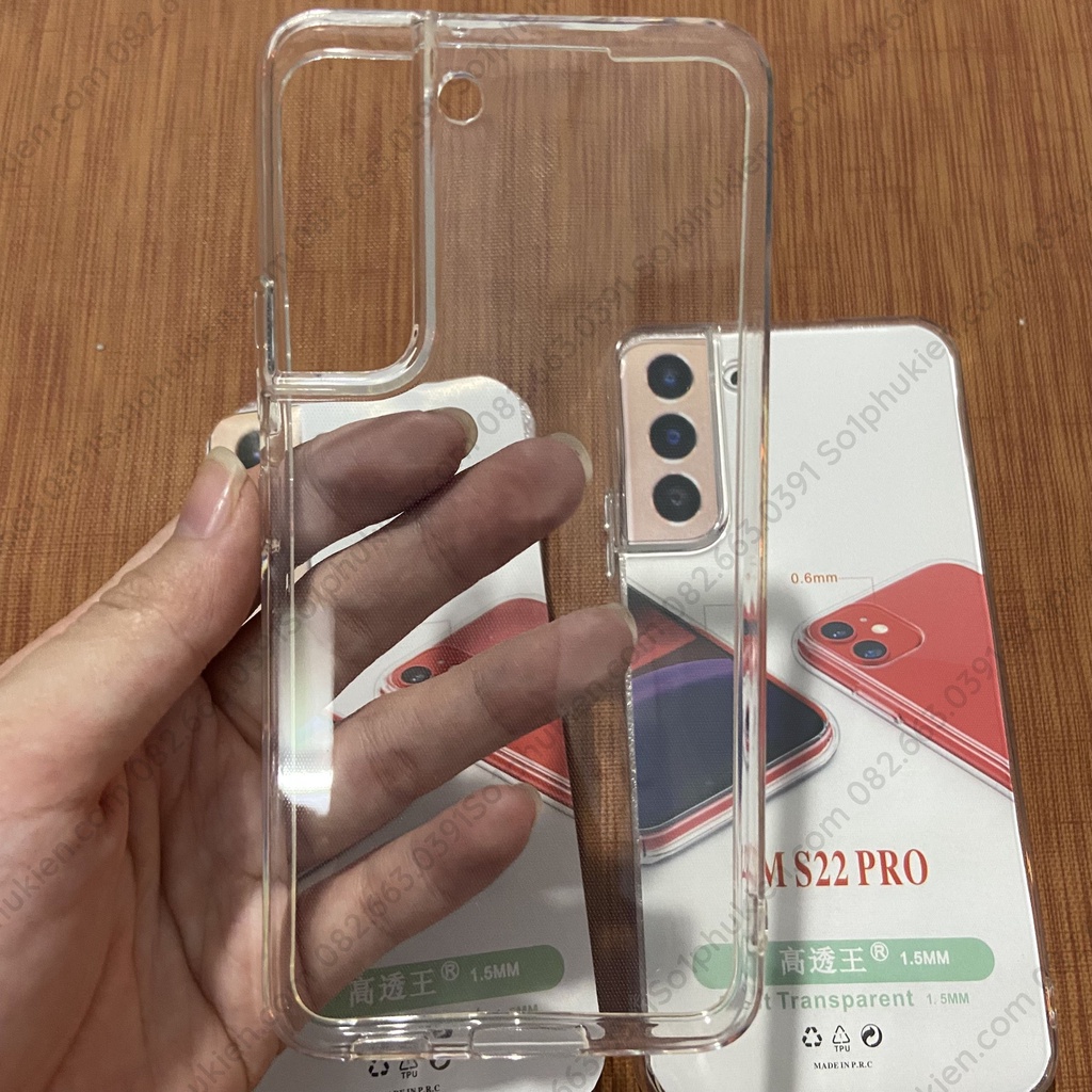 Ốp lưng Samsung s22 / s22 plus (s22+) dẻo trong cao cấp