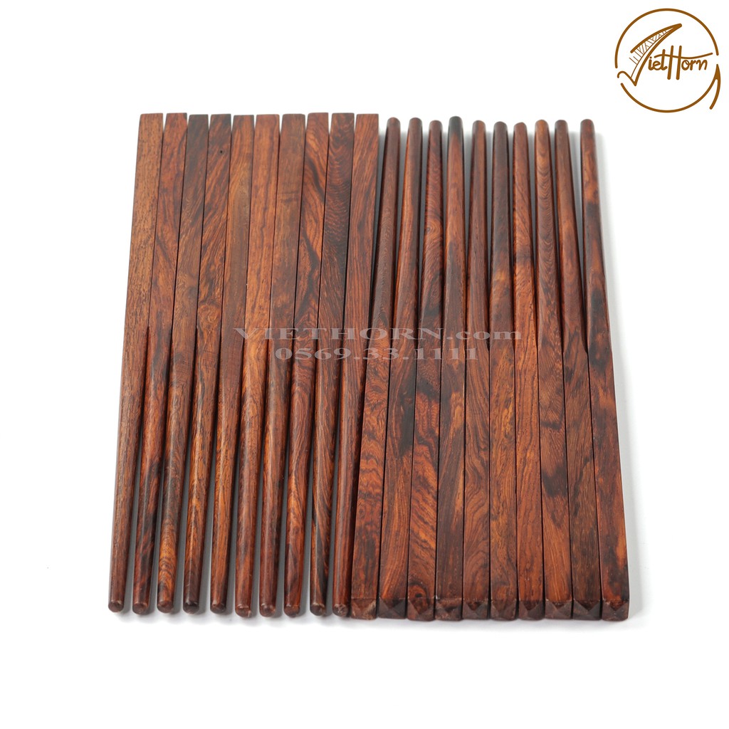 Đũa cẩm lai hàng siêu vân ,hàng tuyển chọn tiêu chuẩn xuất khẩu VIETHORN