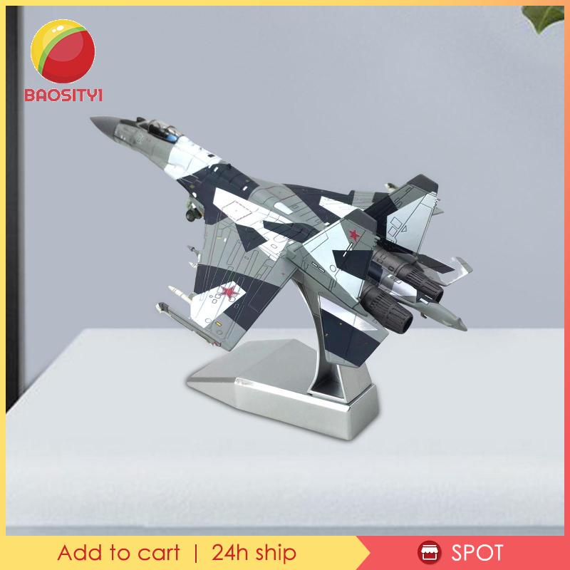 Mô Hình Máy Bay Chiến Đấu SU-35 Với Giá Đỡ Tỉ Lệ 1/100