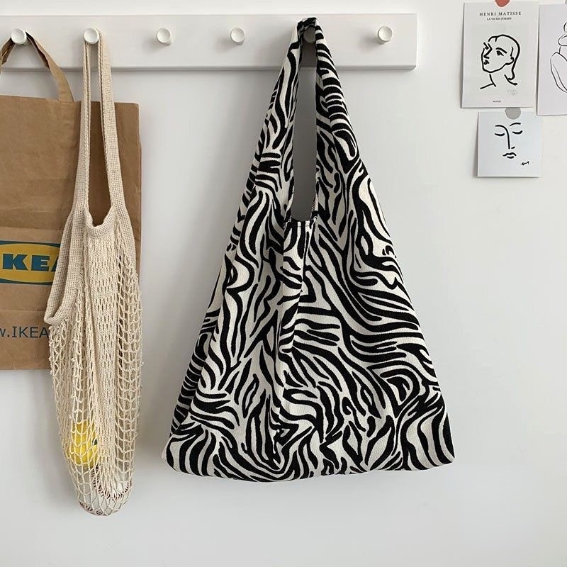Túi Đeo Vai Cầm Tay Vải Canvas Thời Trang Cho Nữ