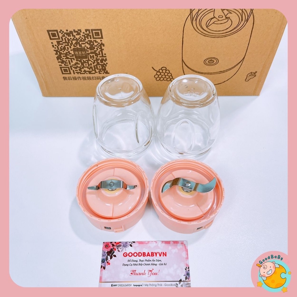 Máy xay đa năng 3 cối xay đồ ăn dặm nội địa Trung chính hãng siêu mịn Goodbabyvn
